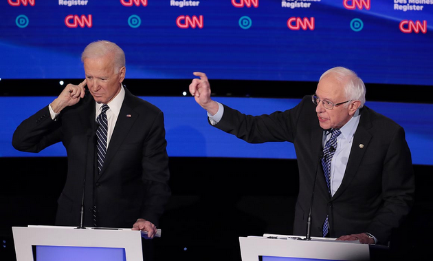La bataille du Midwest commence entre Sanders et Biden